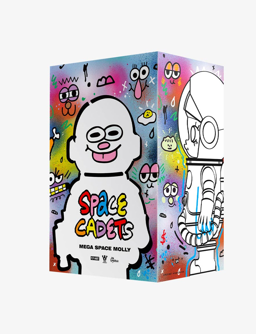 2025 Pop Mart Jon Burgerman Space Molly Space Cadets 11.6in Blind Box Figure 400%