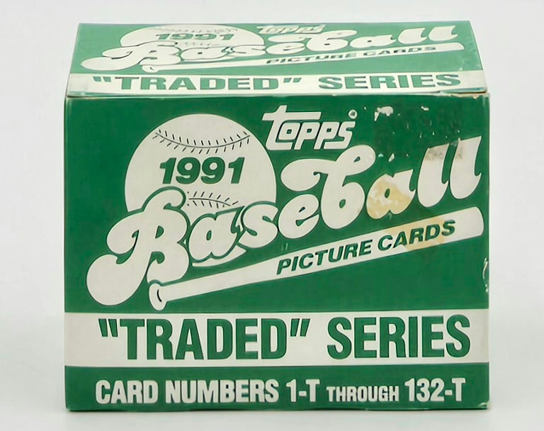 1991 Topps MLB Traded Series Baseball Card Factory Set (132 Cards)