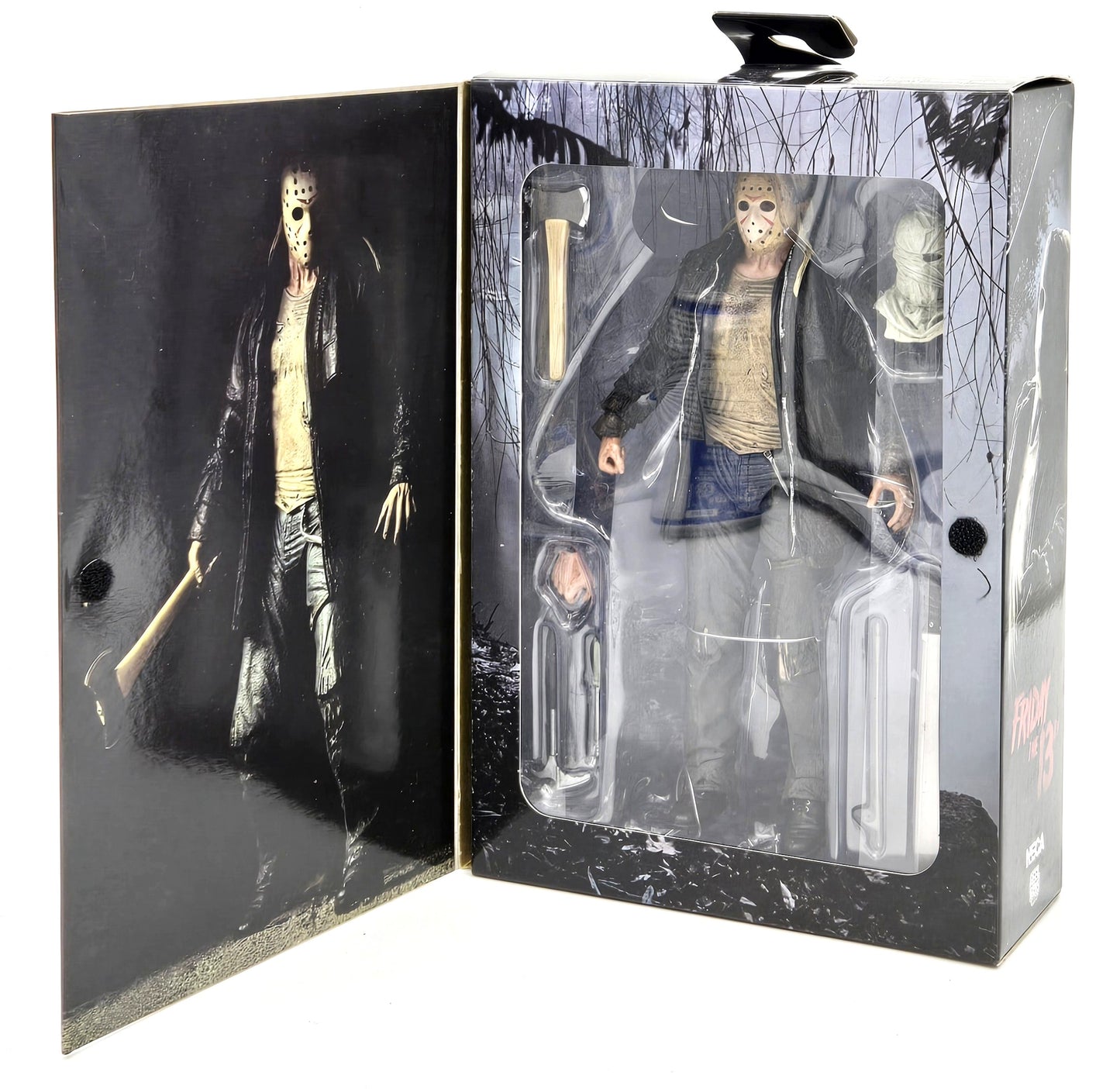 NECA Reel Toys Friday the 13th Jason Vorhees 7in Action Figure in Box