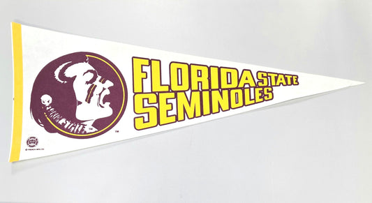 Florida State University Seminoles NCAA Vintage Pennant Banner 12" x 30"