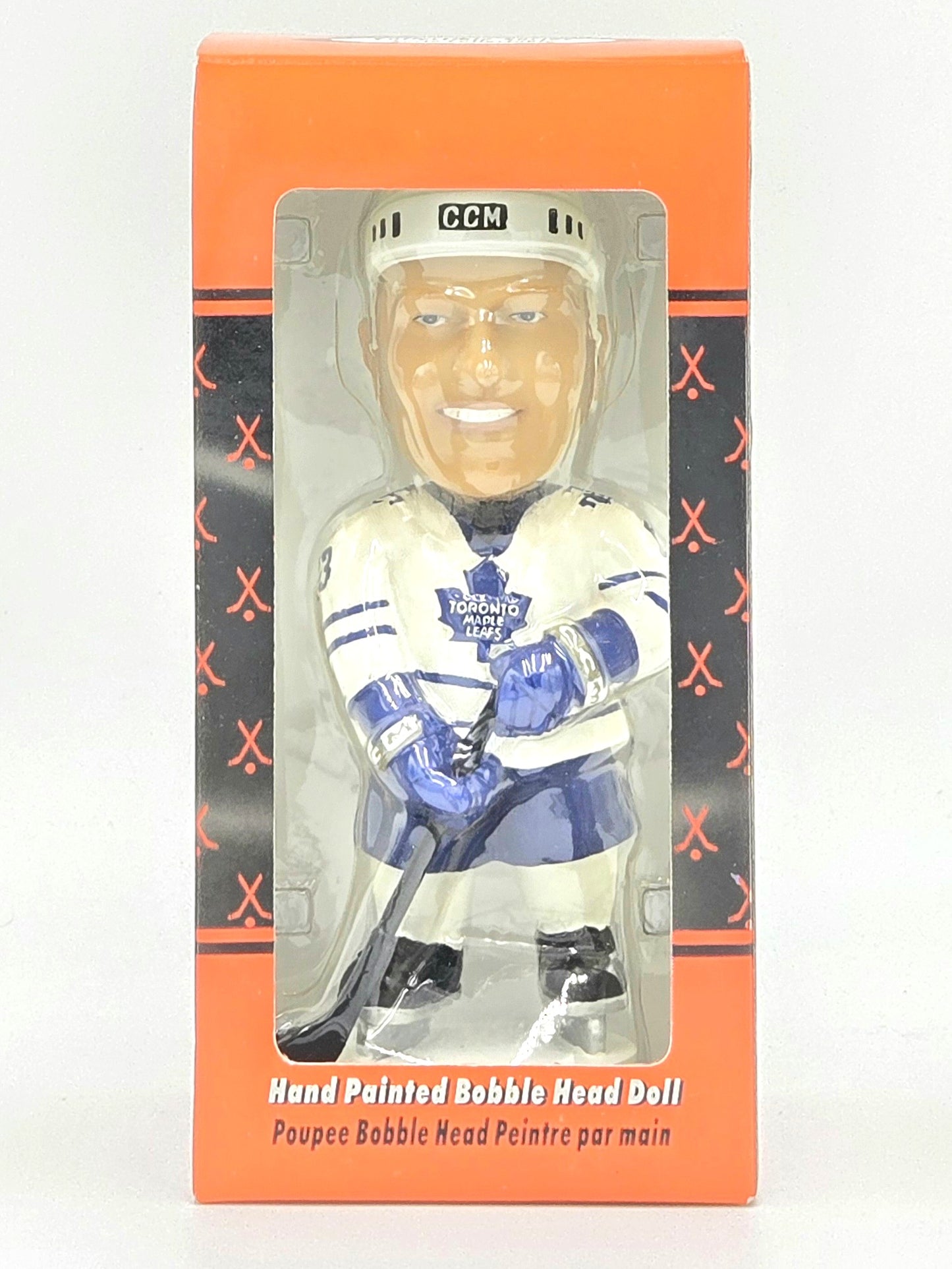 Bobble Dobbles Toronto Maple Leafs Mats Sundin Hand-Pained Vintage Bobble Head
