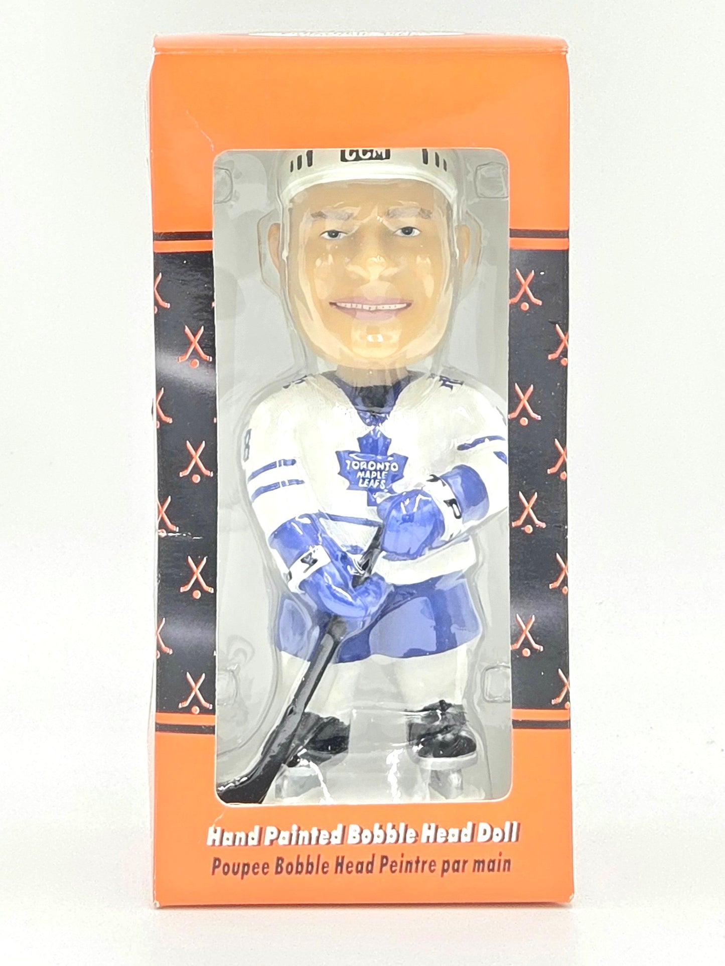 Bobble Dobbles Toronto Maple Leafs Tie Domi Hand-Pained Bobble Head