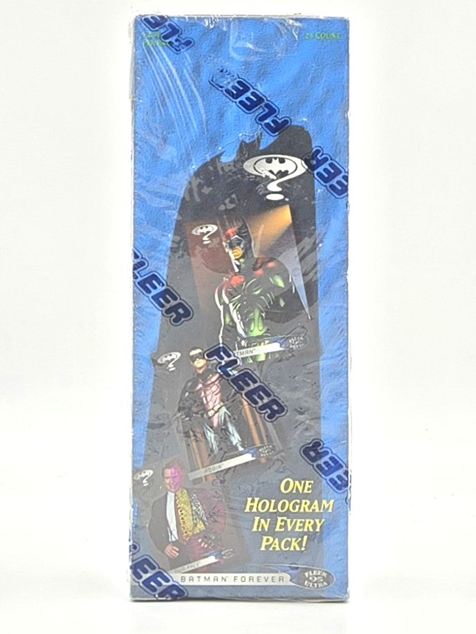 1995 Fleer Ultra Batman Forever Trading Card Hobby Box (24 Packs) Sealed