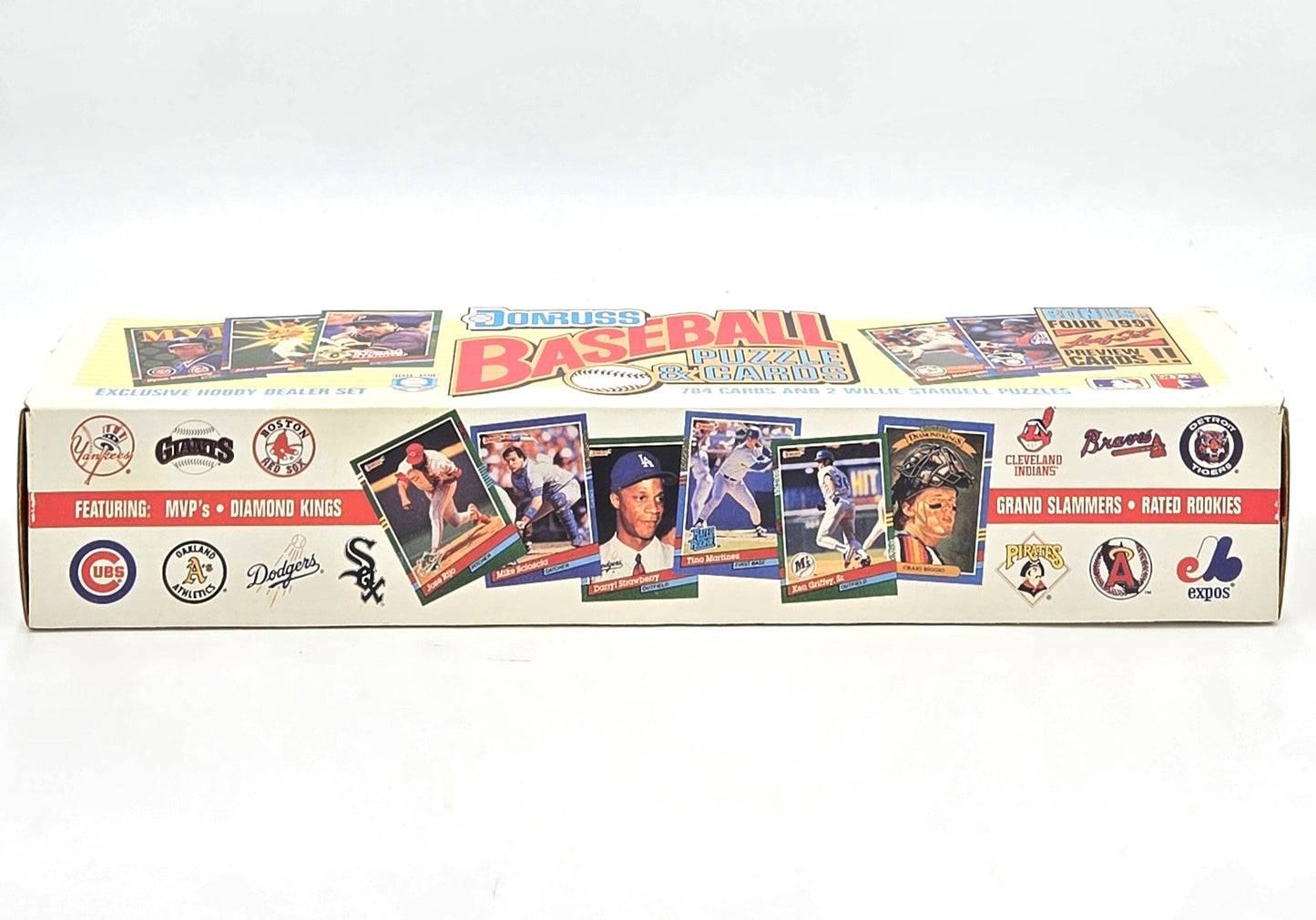 1991 Donruss MLB Baseball Puzzle & Card Complete Factory Set (784 Cards) Hobby Dealer Set