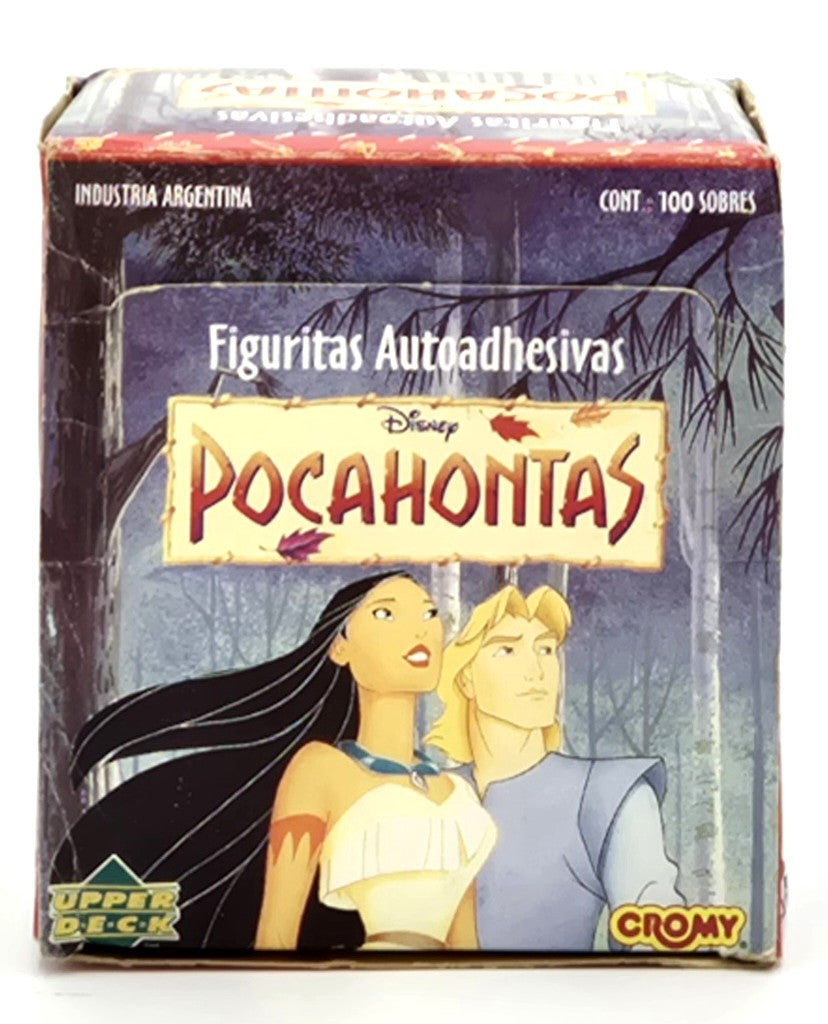 Upper Deck Disney Pocahontas Spanish Language Version Sticker Box (99 Packs)
