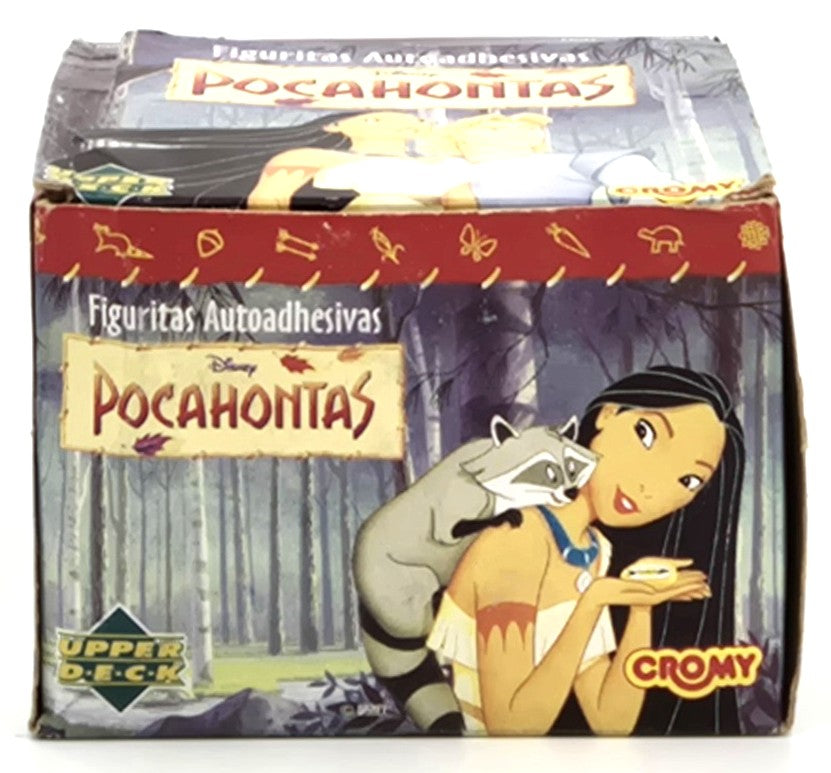Upper Deck Disney Pocahontas Spanish Language Version Sticker Box (99 Packs)