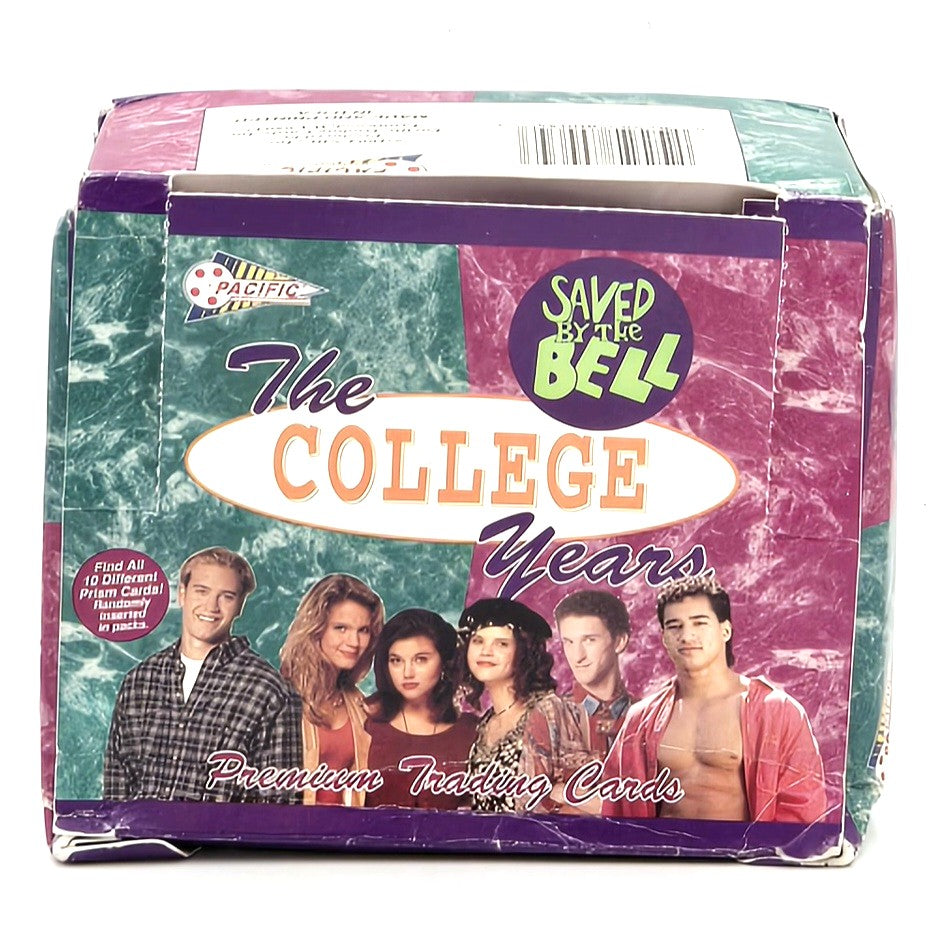1994 Pacific Saved by the Bell: The College Years Trading Card Wax Box (36 Packs)