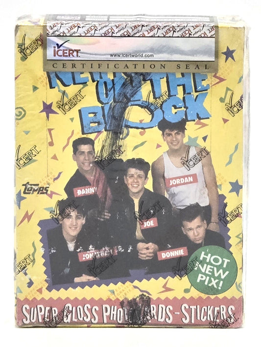 1989 Topps NKOTB New Kids on the Block Trading Card Wax Box (36 Packs)