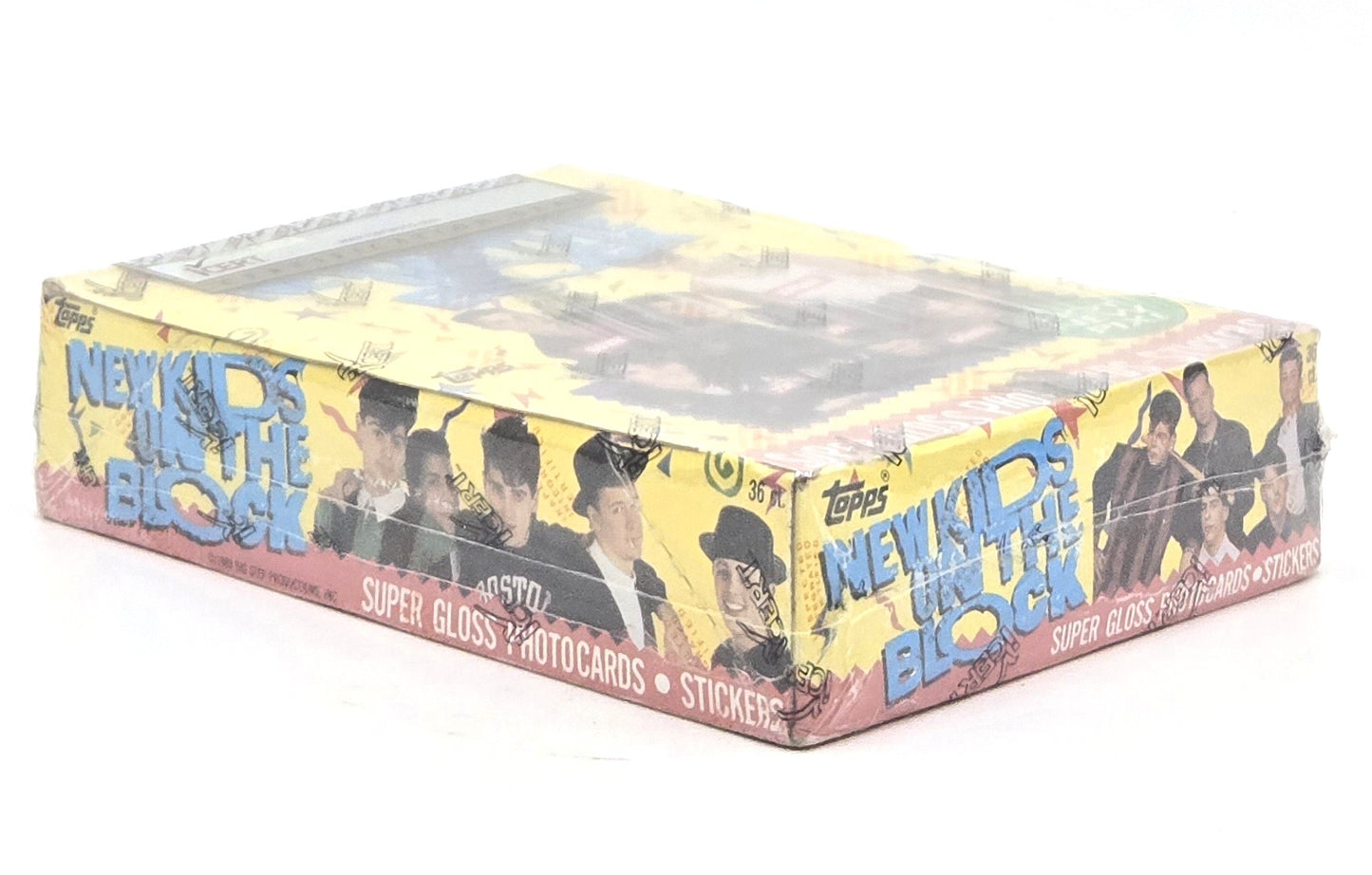1989 Topps NKOTB New Kids on the Block Trading Card Wax Box (36 Packs)