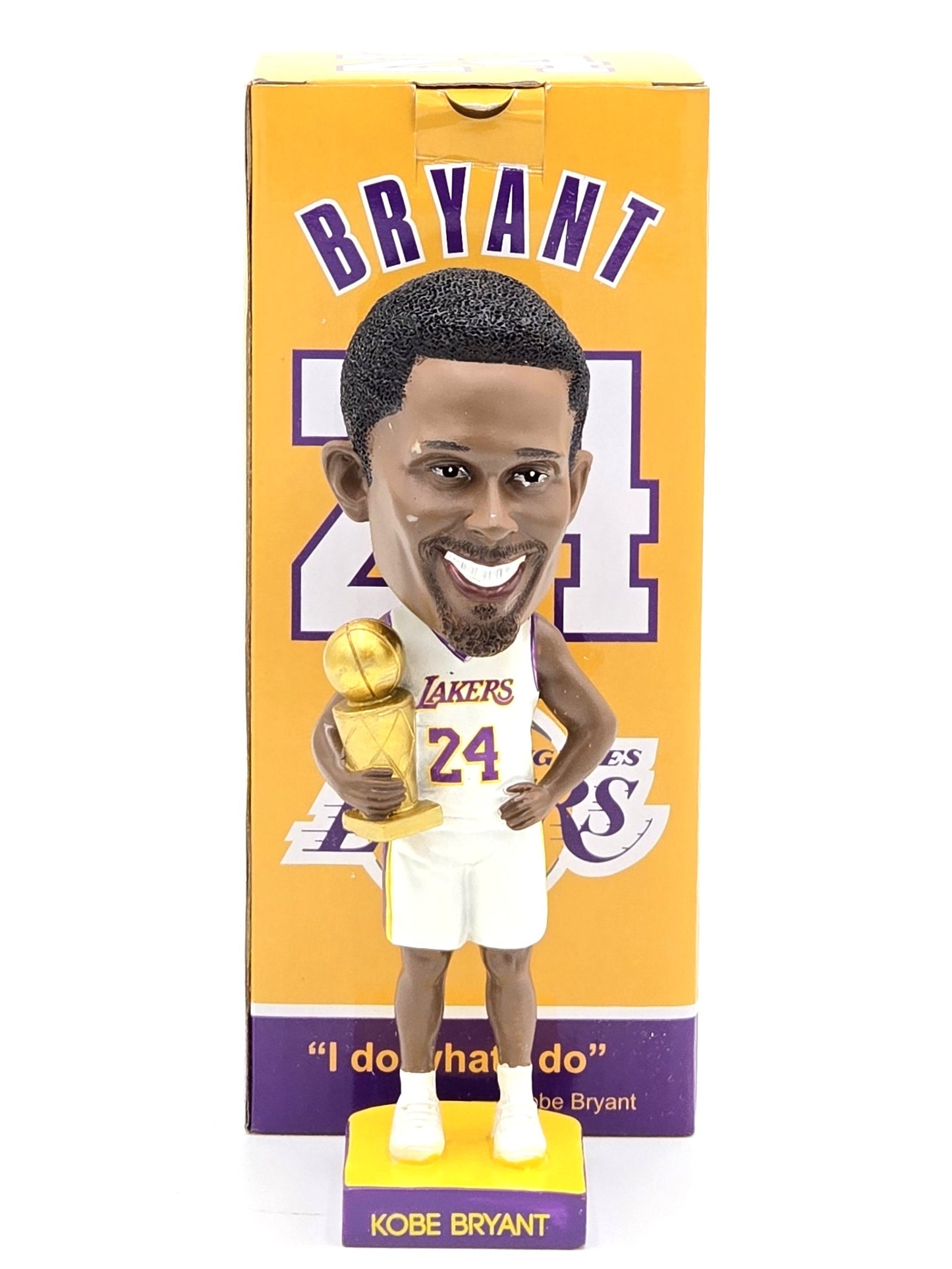 2016 Kobe Bryant Bobblehead Five-Time NBA Champion Figure in Box