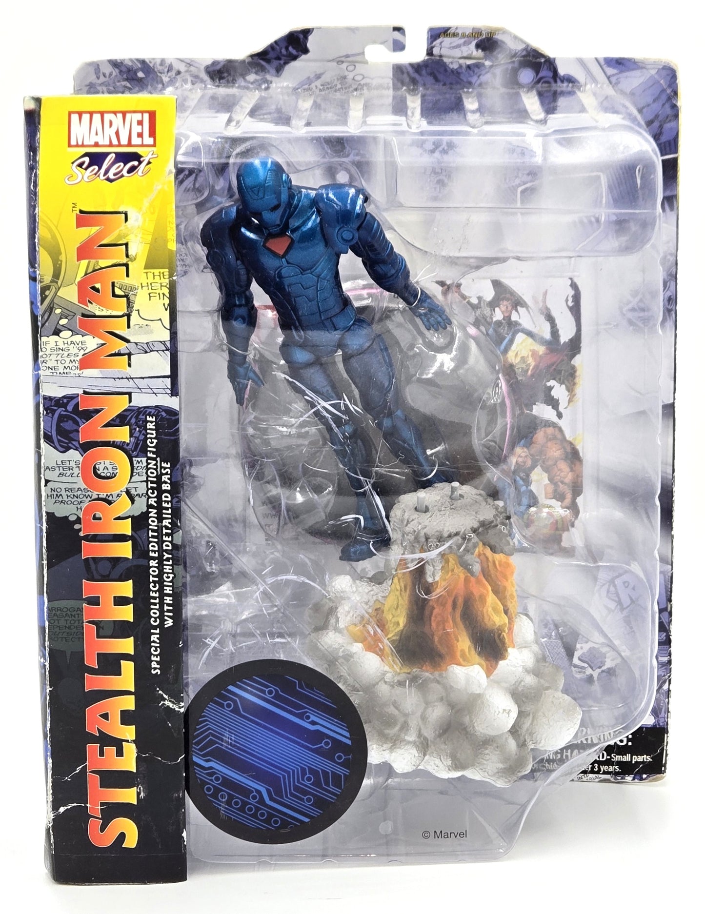 2013 Diamond Select Marvel Stealth Iron Man Collectible Action Figure