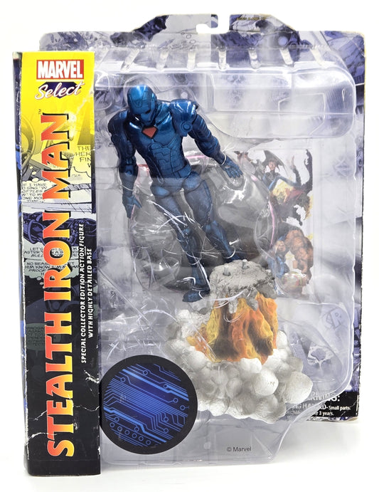 2013 Diamond Select Marvel Stealth Iron Man Collectible Action Figure