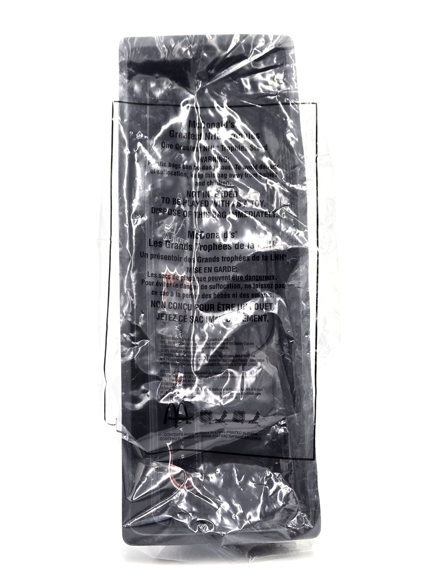 2003 McDonald's NHL Greatest Trophies Stand Only (Sealed)