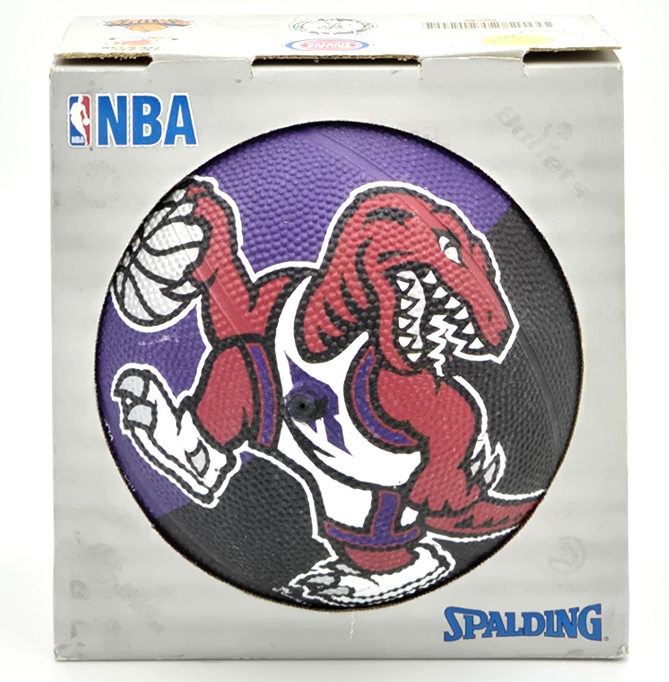 1994 Spalding Toronto Raptors Official NBA Mini Basketball Inaugural Season