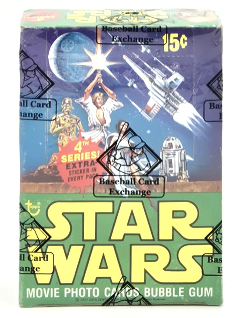 1978 Topps Star Wars 4th Series Trading Card Wax Box (36 Packs) BBCE Authenticated