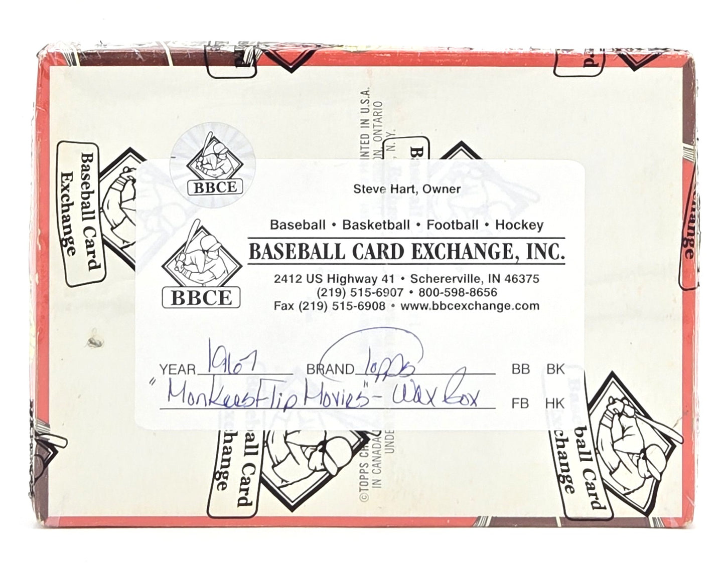 1967 Topps The Monkees Flip Movies Trading Card Booklet Wax Box (24 Packs) BBCE Authenticated