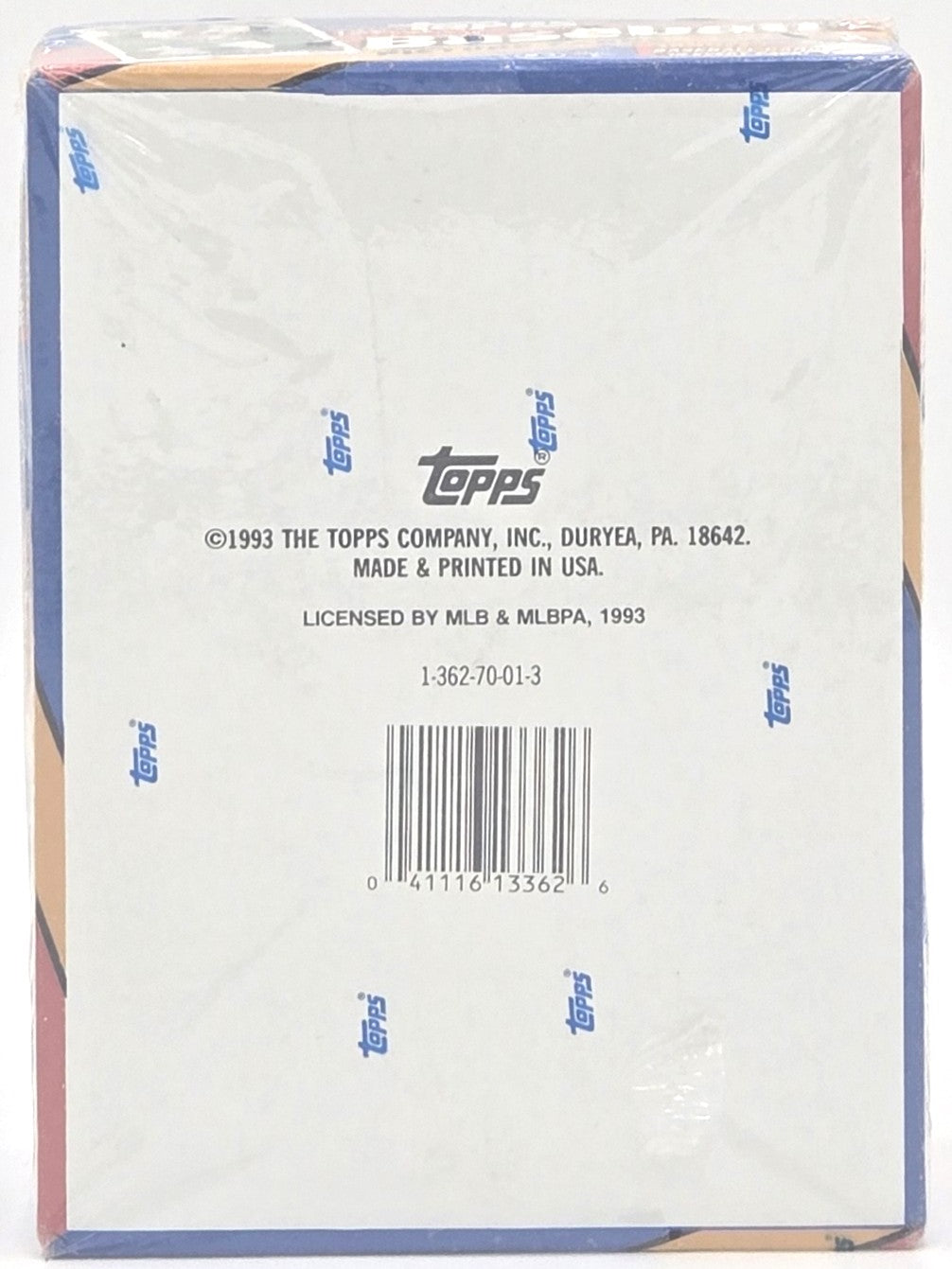 1993 Topps MLB Baseball Series One Wax Box (36 Packs) Sealed
