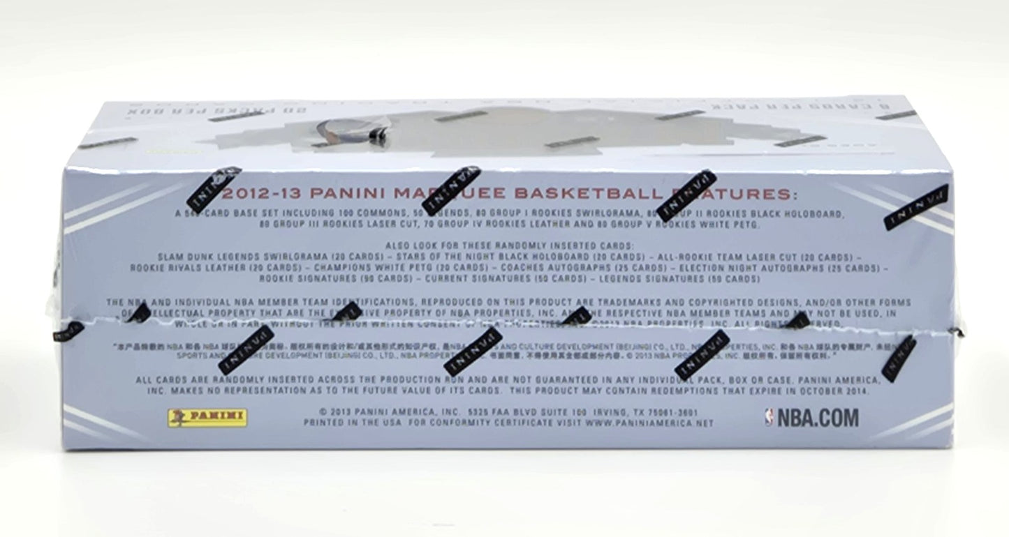 2012/13 Panini Marquee NBA Basketball Card Box (20 Packs) Sealed Possible Kobe Autograph