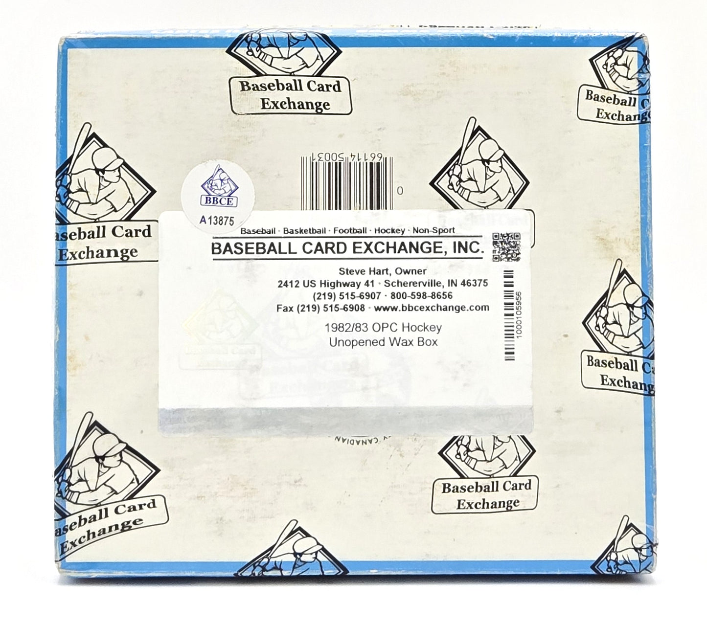 1982/83 OPC O-Pee-Chee Hockey Wax Box (48 Packs) Unopened BBCE Early Gretzky Cards