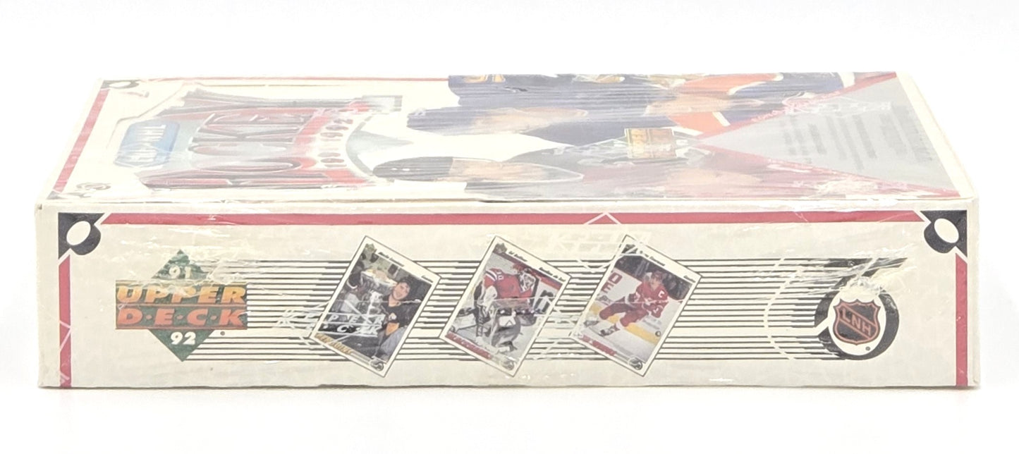 1991/92 Upper Deck NHL Hockey Wax Box (36 Packs) French Edition Sealed Forsberg, Hasek