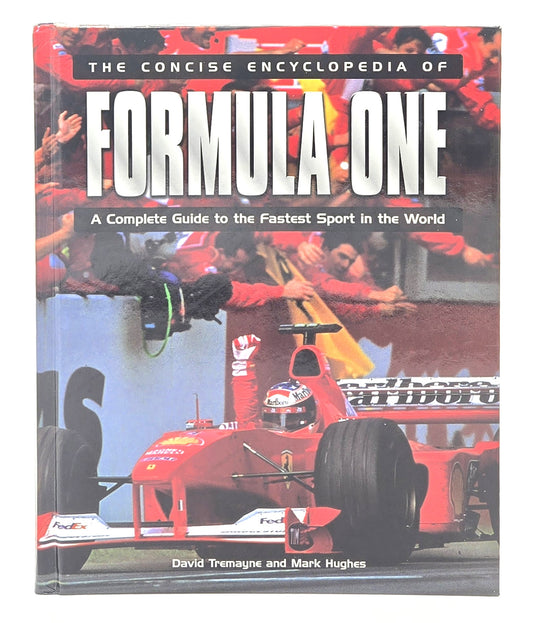 1998 The Concise Encyclopedia of Formula One Vintage Hardcover Book Rare