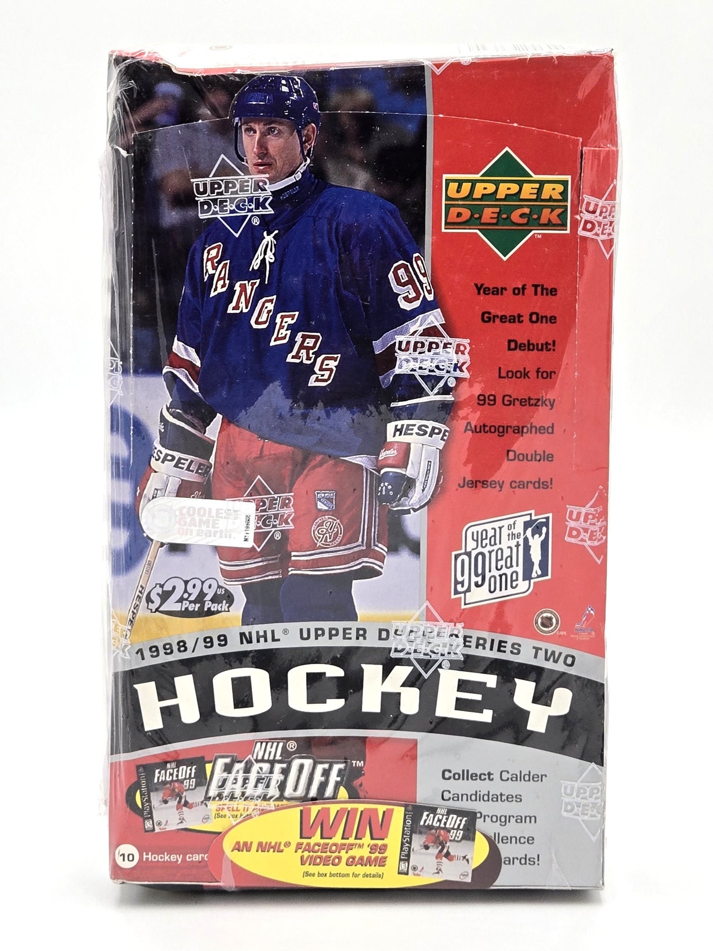 1998/99 Upper Deck Series Two NHL Hockey Hobby Box (24 Packs) Sealed