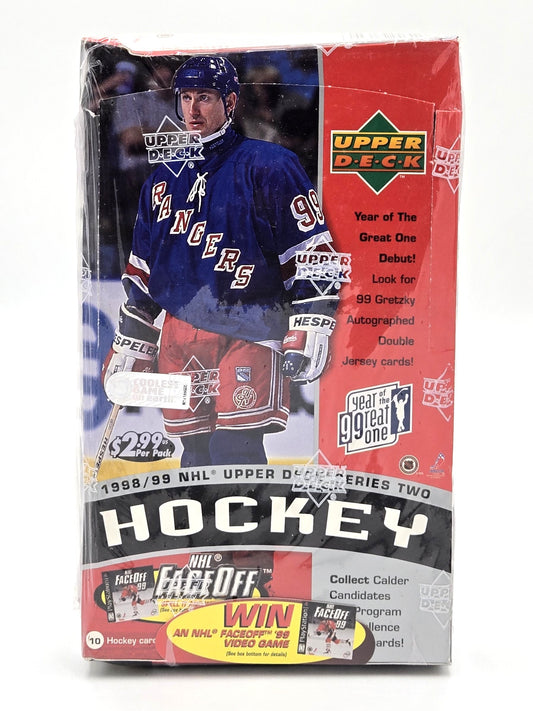 1998/99 Upper Deck Series Two NHL Hockey Hobby Box (24 Packs) Sealed
