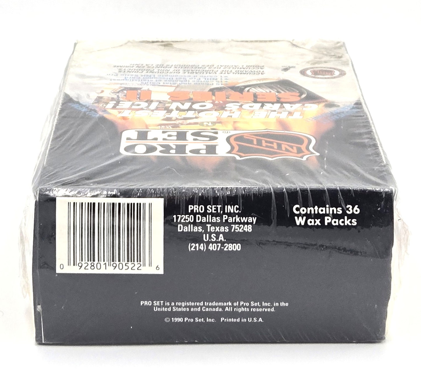 1990 Pro Set NHL Hockey Card Series Two Wax Box (36 Packs) Sealed