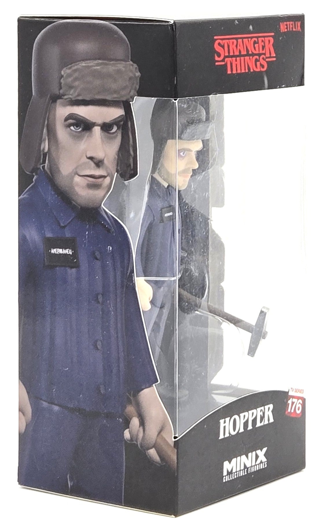 2026 Minix Stranger Things Hopper New #176 Collectible Figure 4.75in