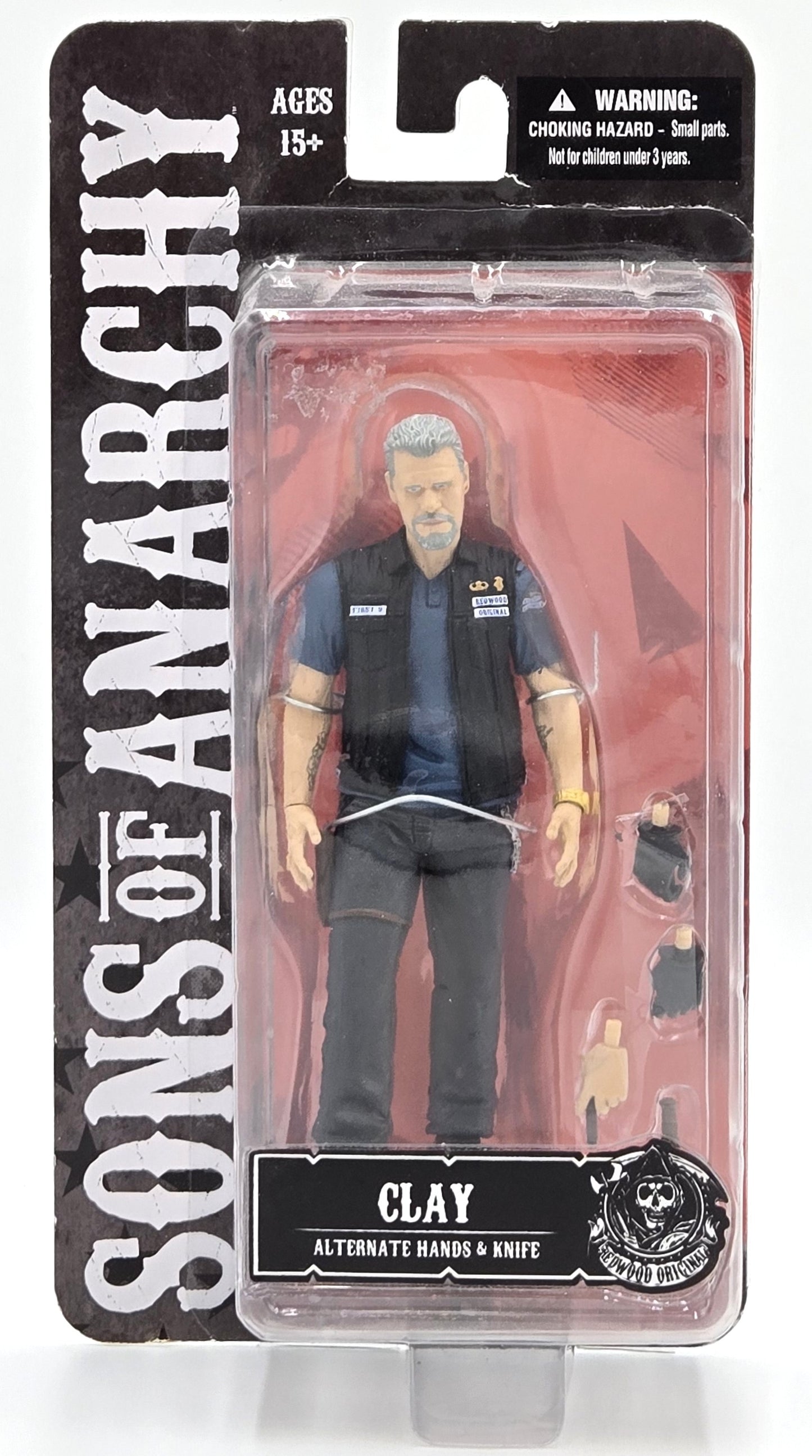2014 Mezco Toys Sons of Anarchy Collectible Figure Set of 4 - Clay, Gemma, Jax, Opie