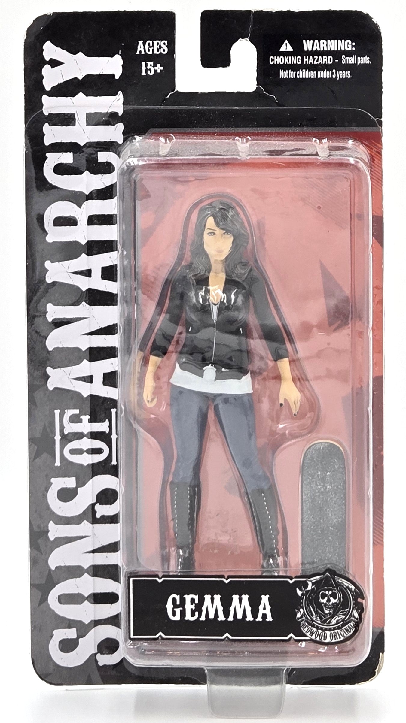 2014 Mezco Toys Sons of Anarchy Collectible Figure Set of 4 - Clay, Gemma, Jax, Opie