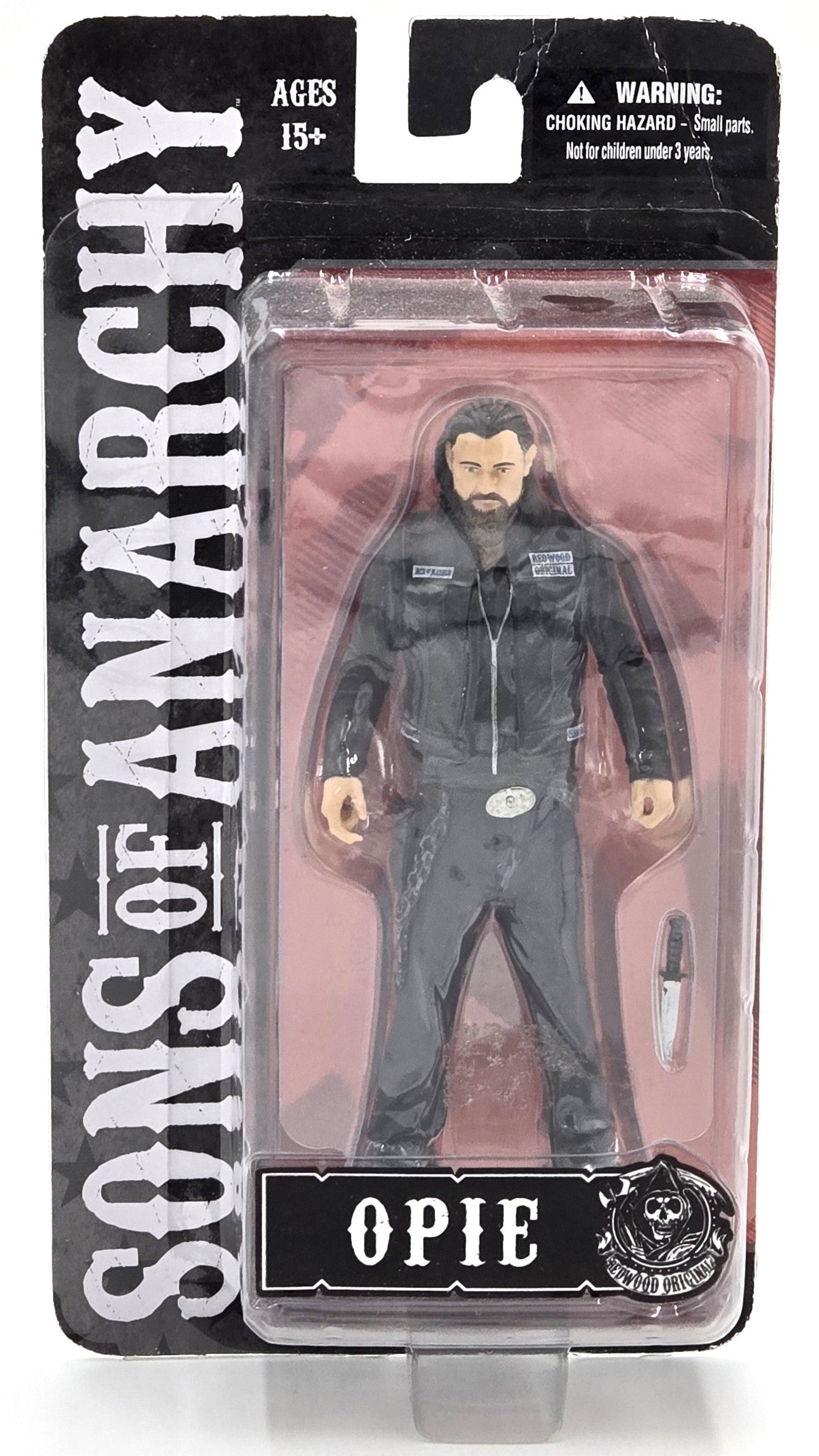 2014 Mezco Toys Sons of Anarchy Collectible Figure Set of 4 - Clay, Gemma, Jax, Opie