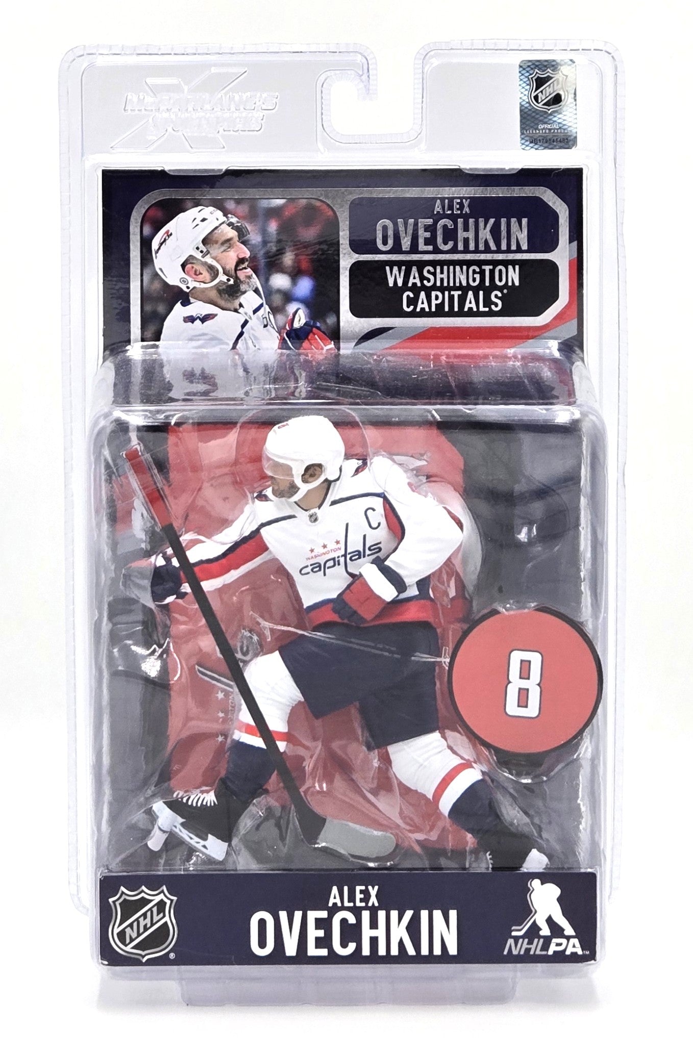 2025 McFarlane's SportsPicks Alex Ovechkin Washington Capitals Posed Figure 7in