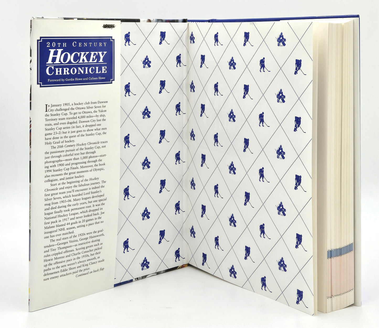1994 Publications International 20th Century Hockey Chronicle Vintage Hardcover Book