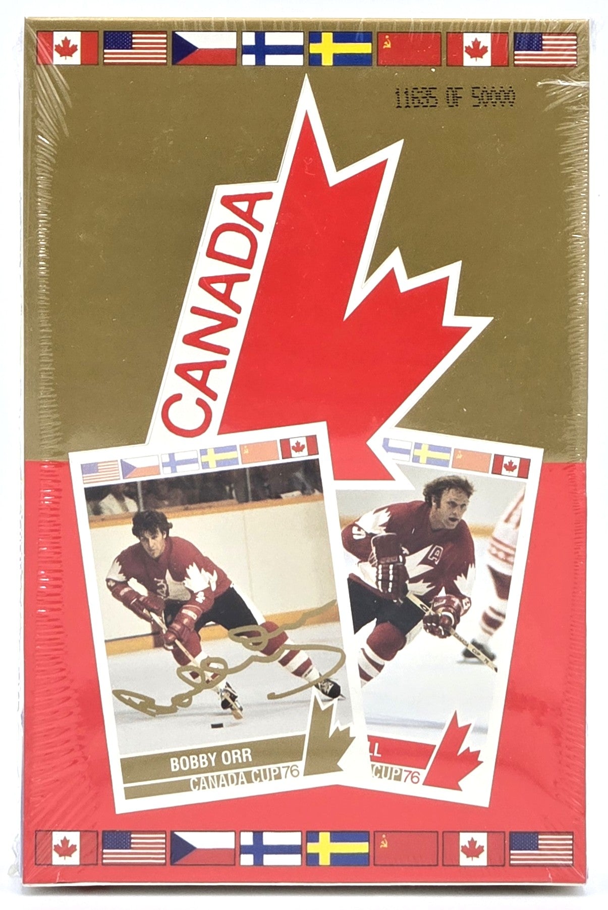 1992 Future Trends '76 Canada Cup Hockey Card Wax Box (36 Packs) Sealed Possible Bobby Orr Auto
