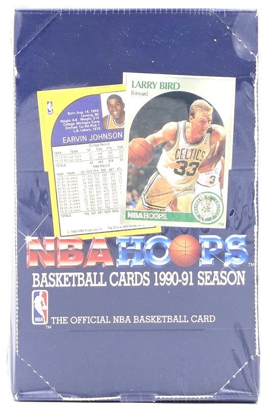 1990/91 NBA Hoops Basketball Card Series 1 Wax Box (36 Packs) Sealed Possible Menendez Bros