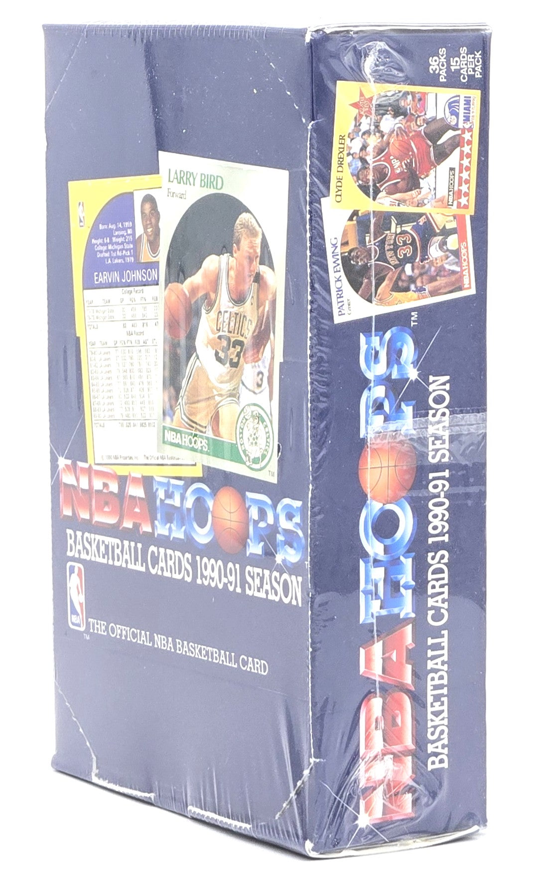 1990/91 NBA Hoops Basketball Card Series 1 Wax Box (36 Packs) Sealed Possible Menendez Bros