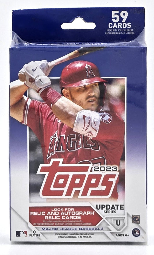 2023 Topps Update MLB Baseball Card Hanger Box (59 Cards) Sealed
