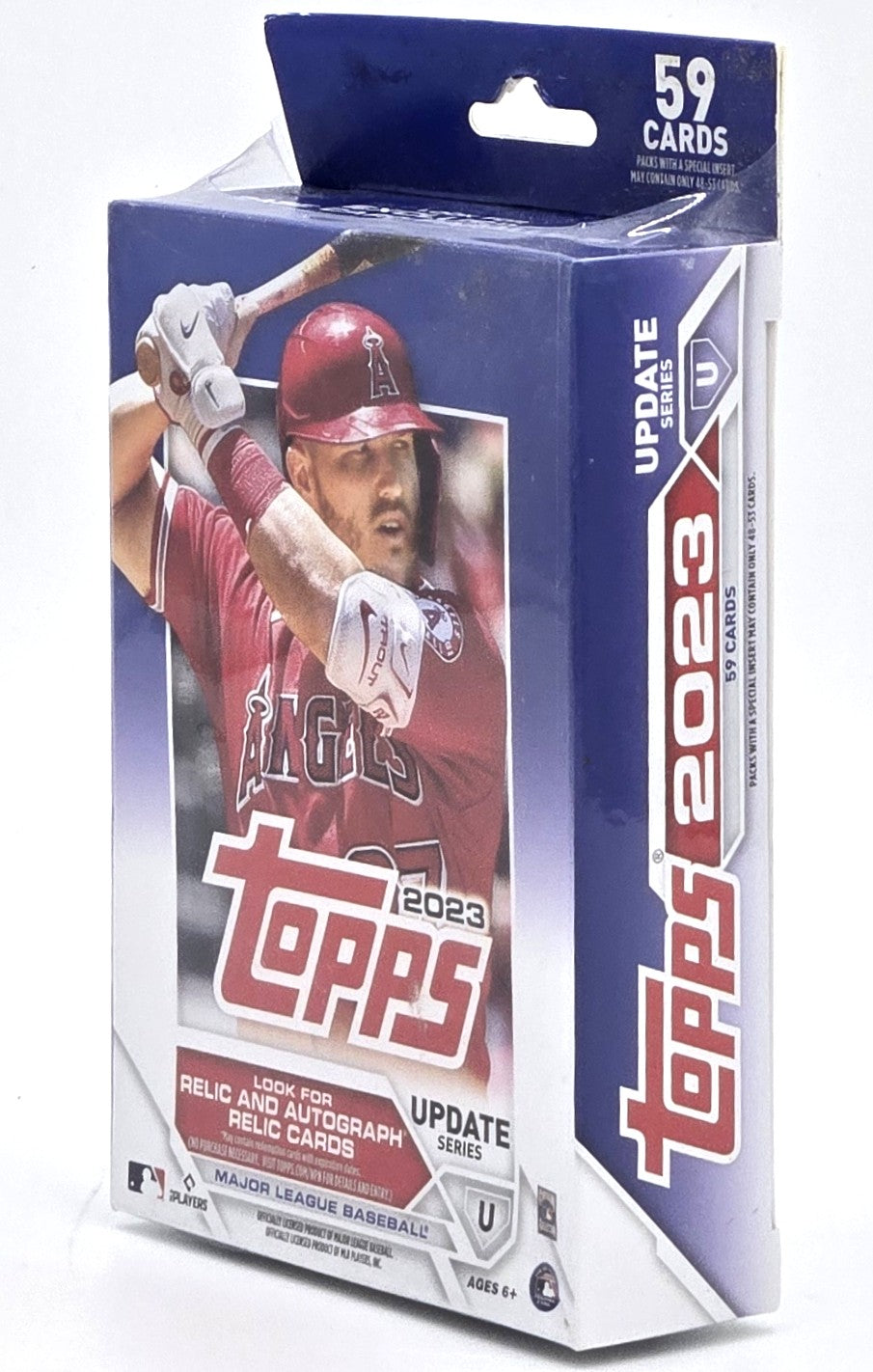 2023 Topps Update MLB Baseball Card Hanger Box (59 Cards) Sealed