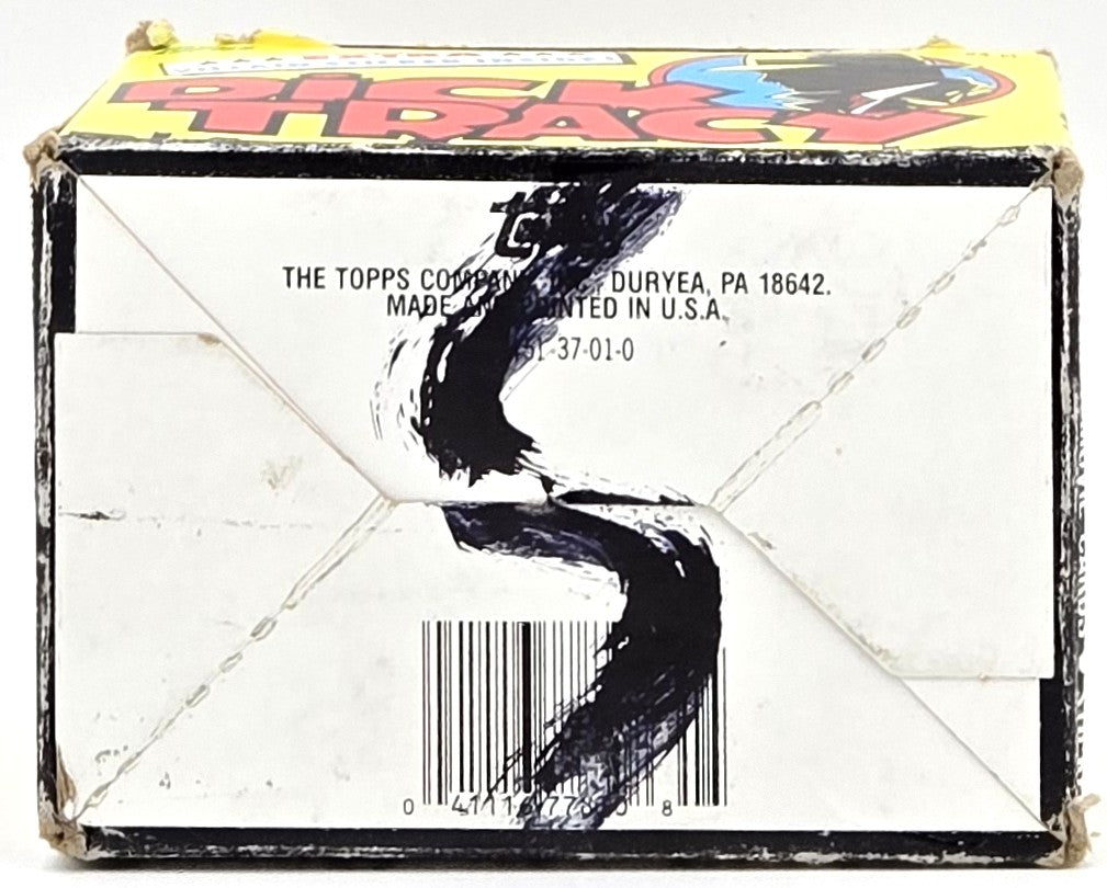 1990 Topps Dick Tracy Movie Trading Card Wax Box (24 Packs) Opened