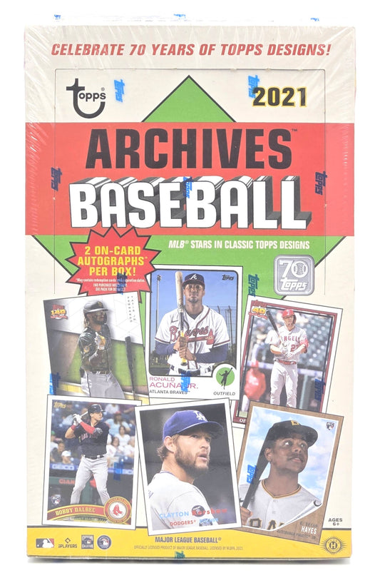 2021 Topps Archives Baseball Card Hobby Box (24 Packs) Possible Ohtani Rookie Auto Buyback