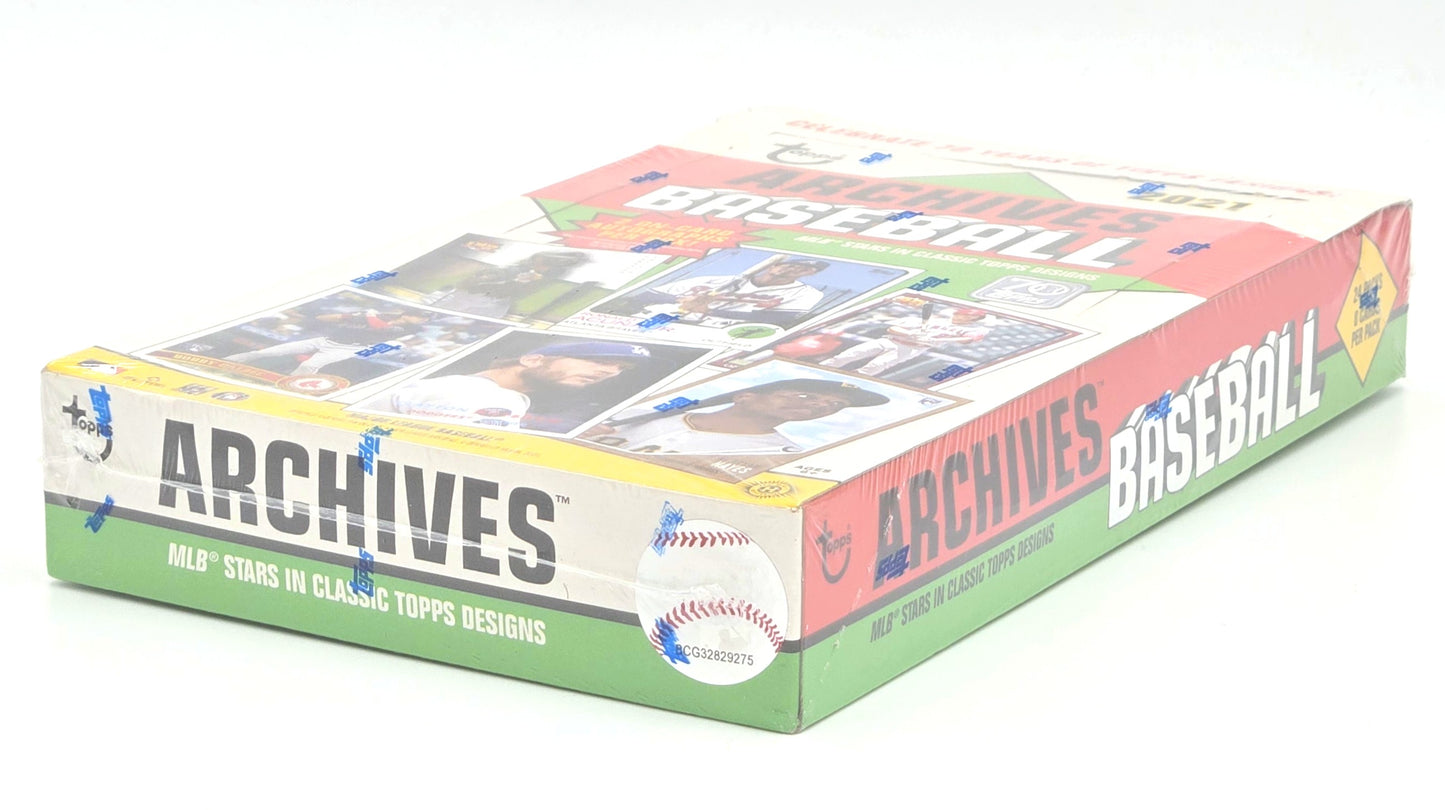 2021 Topps Archives Baseball Card Hobby Box (24 Packs) Possible Ohtani Rookie Auto Buyback