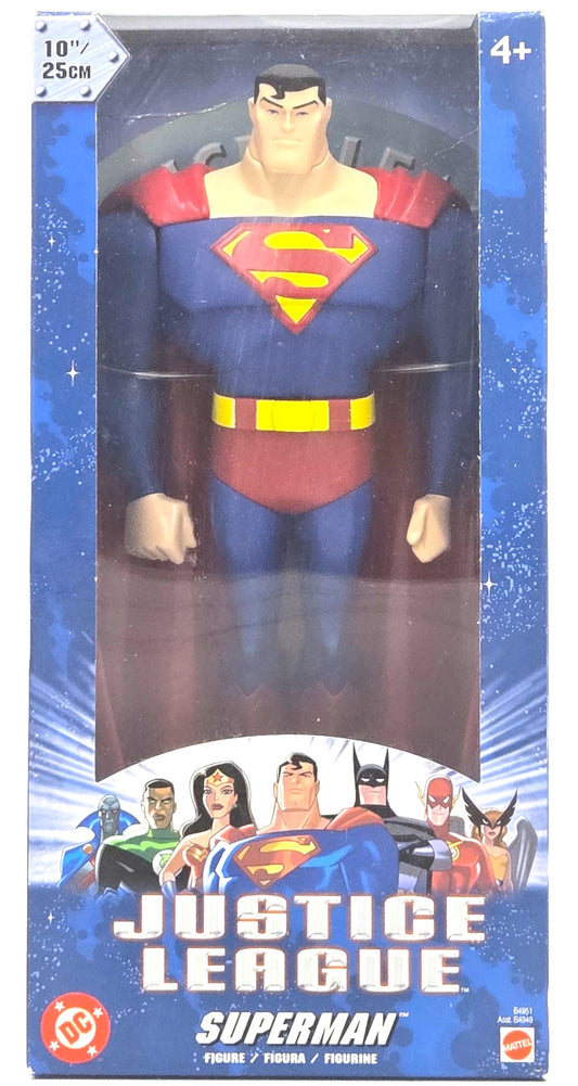 2003 Mattel DC Superman Justice League Vintage 10in Figure in Box