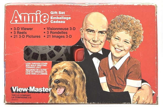 1982 View-Master Annie Movie Gift Set Vintage 3D Viewer in Box