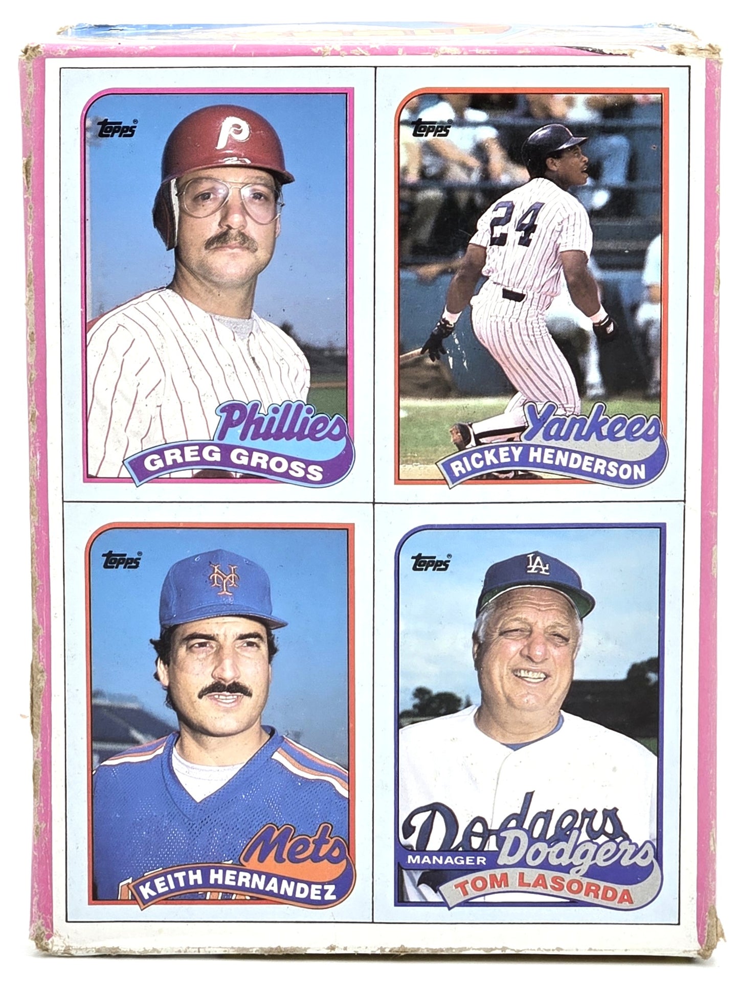 1989 Topps MLB Baseball Wax Box (36 Packs) Opened