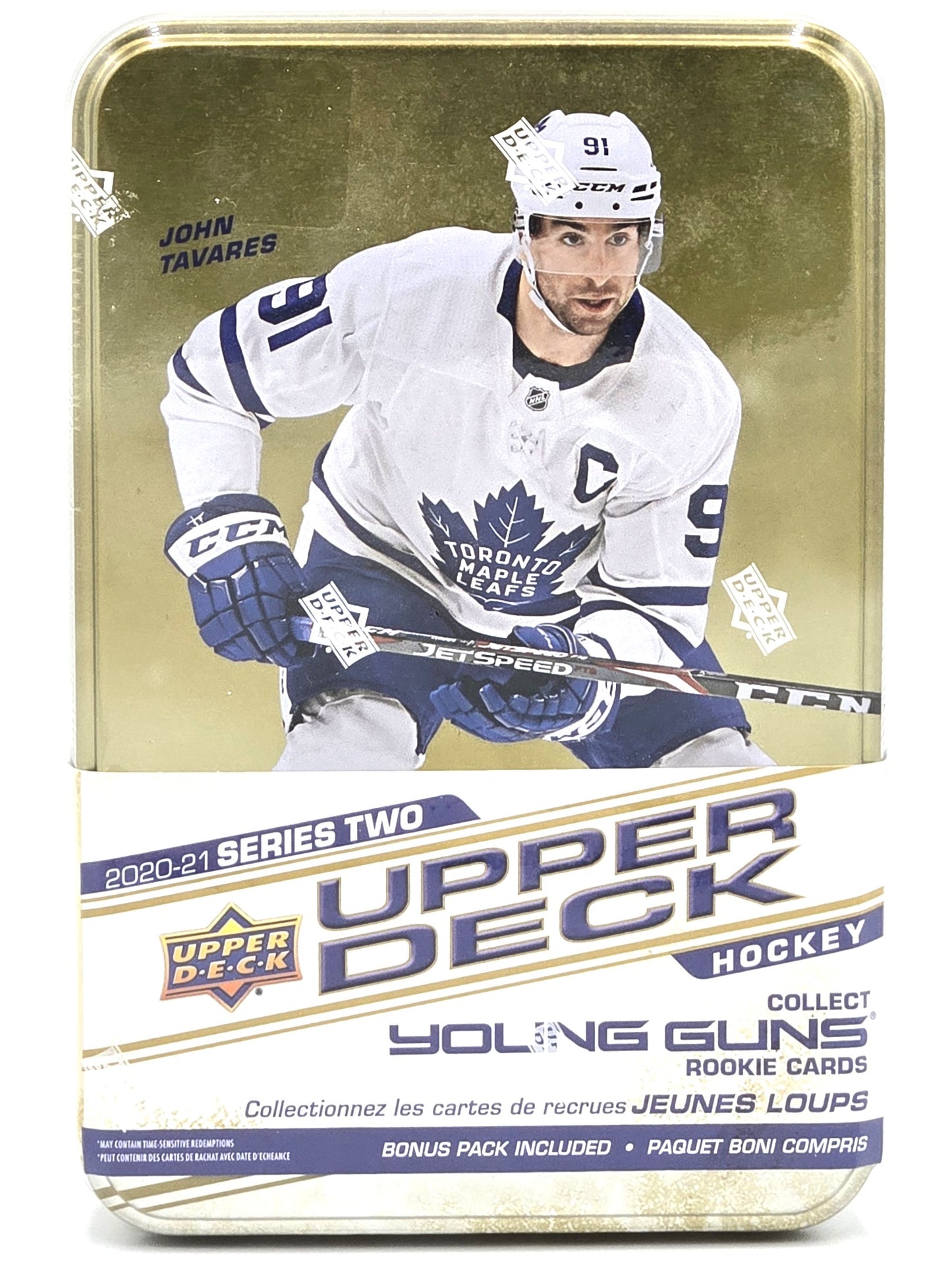 2020/21 Upper Deck Series Two Hockey Cards Tin Box (10 Packs)
