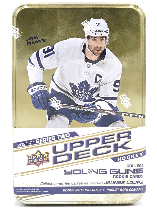 2020/21 Upper Deck Series Two Hockey Cards Tin Box (10 Packs)
