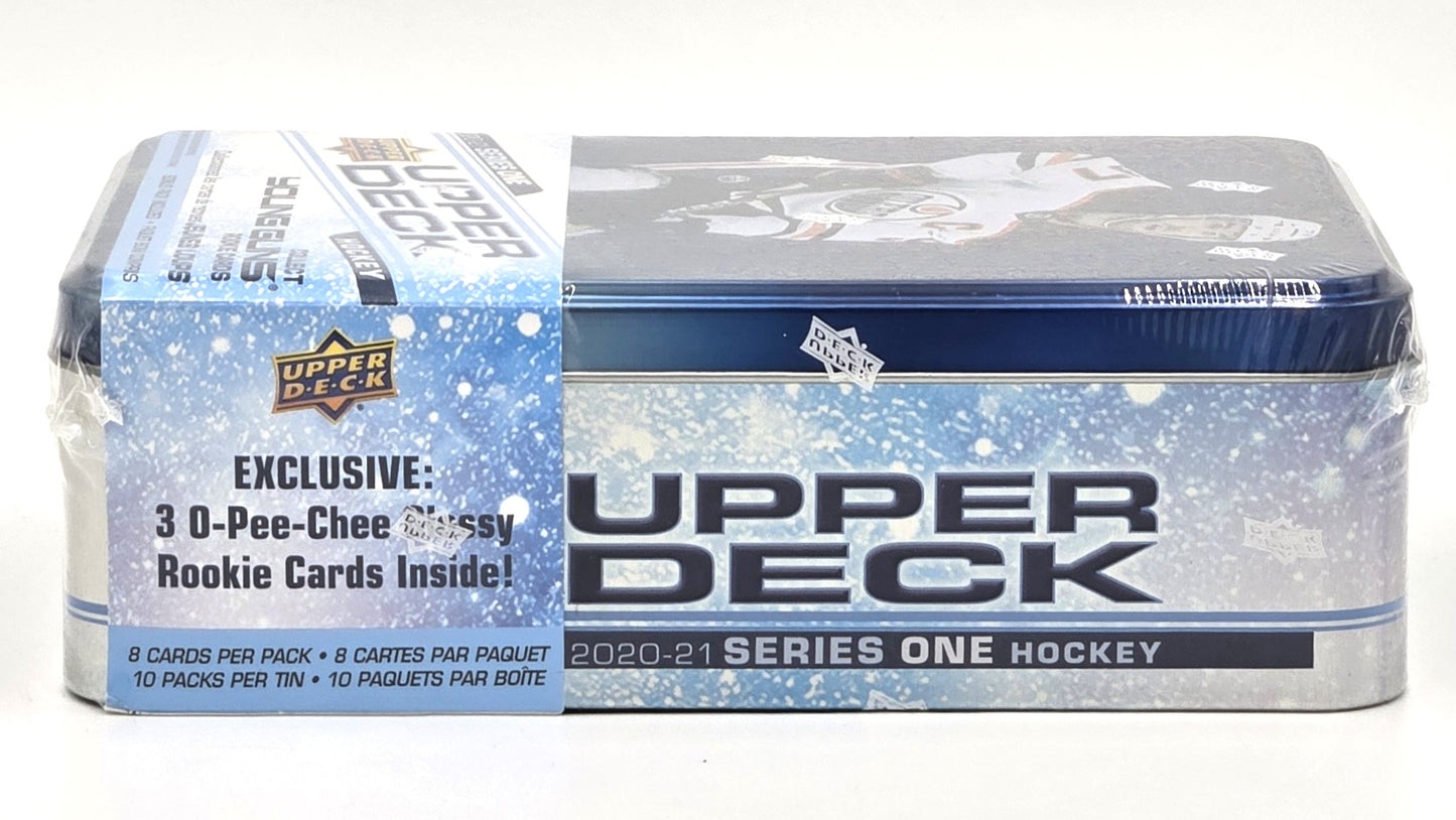 2020/21 Upper Deck Series One Hockey Cards Tin Box (10 Packs)
