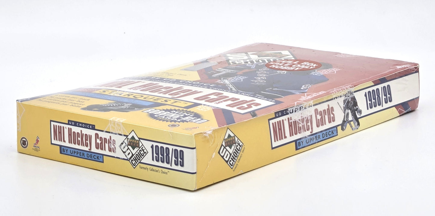 1998/98 Upper Deck UD Choice Hockey Cards Hobby Box (36 Packs) Sealed