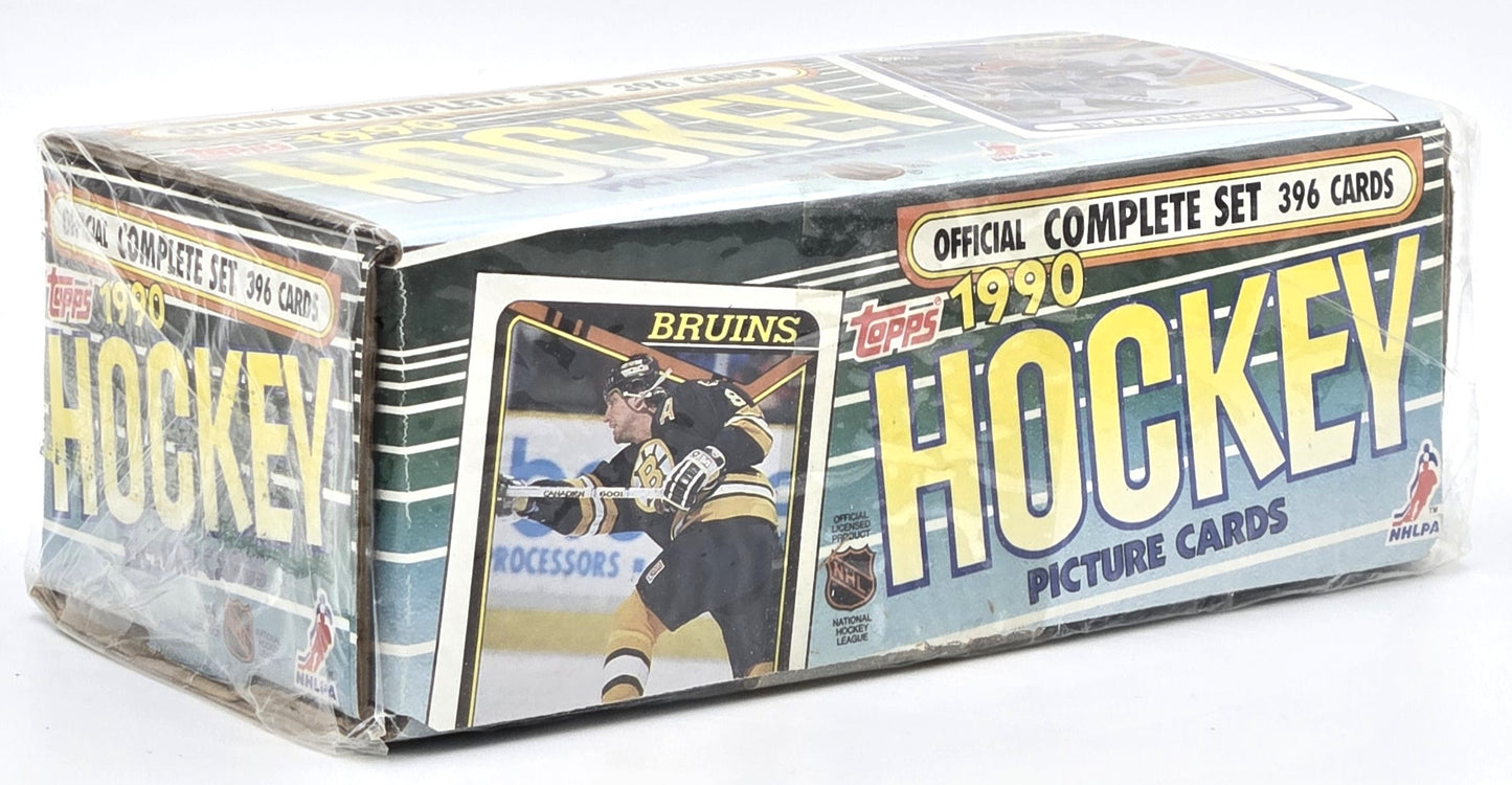 1990 Topps NHL Hockey Official Complete Set (396 Cards)